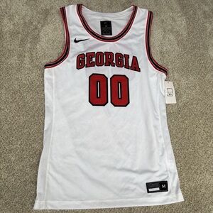 Georgia Bulldogs Nike Team Engineered Dri Fit Men's Basketball Jersey Medium